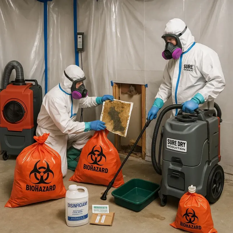 Contaminated Water Handling Protocols process in Harper County, OK