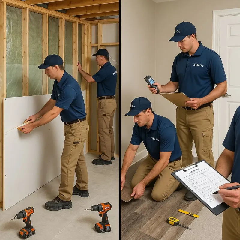 Repairs and Reconstruction process in Harper County, OK